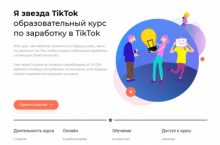 Я звезда TikTok. Образовательный курс по заработку в TikTok