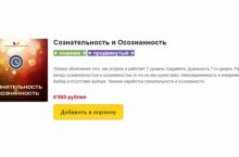 Сознательность и Осознанность