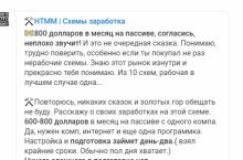 800 долларов в месяц на пассиве