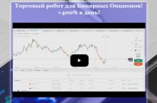 Торговый робот для Бинарных Опционов! +400% в день!