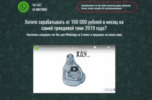 Научитесь создавать чат бот для Whatsapp за 5 минут и заработайте от 100 000 рублей