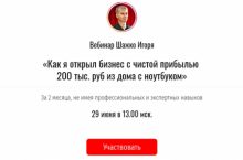 Как я открыл бизнес с чистой прибылью  200 тыс. руб из дома с ноутбуком [СТАНДАРТ]
