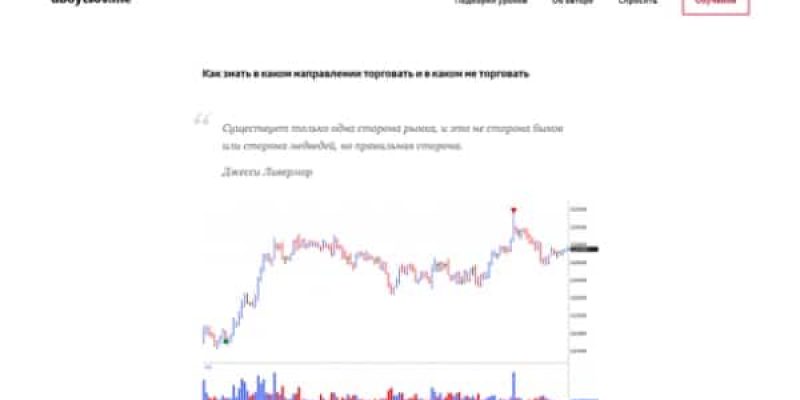 Как знать в каком направлении торговать и в каком не торговать