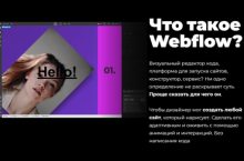 Научитесь создавать сайты без знания кода