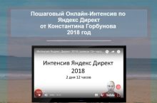 Пошаговый Интенсив по Яндекс Директ «Стандарт + VIP»