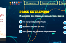 PRICE EXTREMUM. Индикатор для торговли на валютном рынке